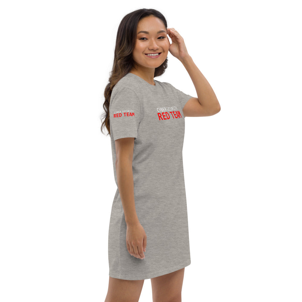 Cyber Security Red Team - Organic cotton t-shirt dress by DarkByteGear