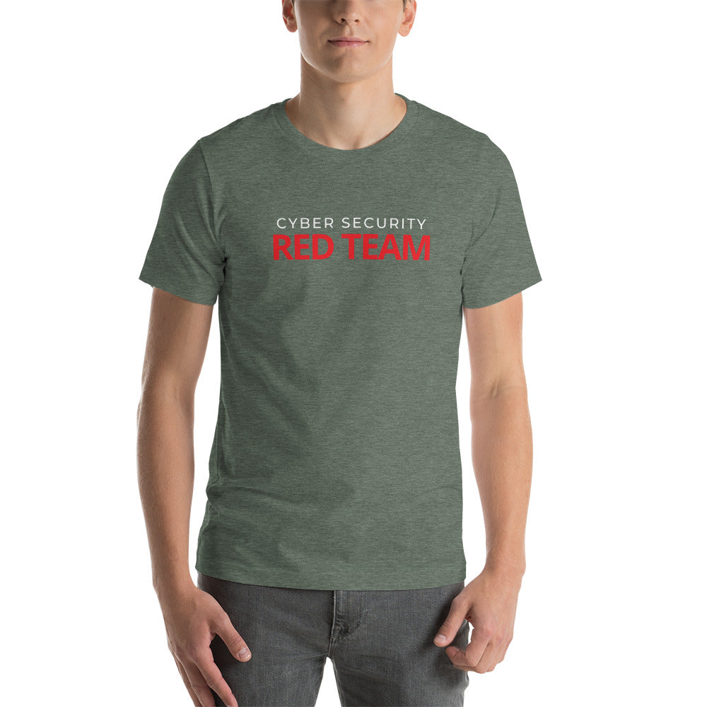 Cyber security red team - Short-Sleeve Unisex T-Shirt (multicolor) by DarkByteGear