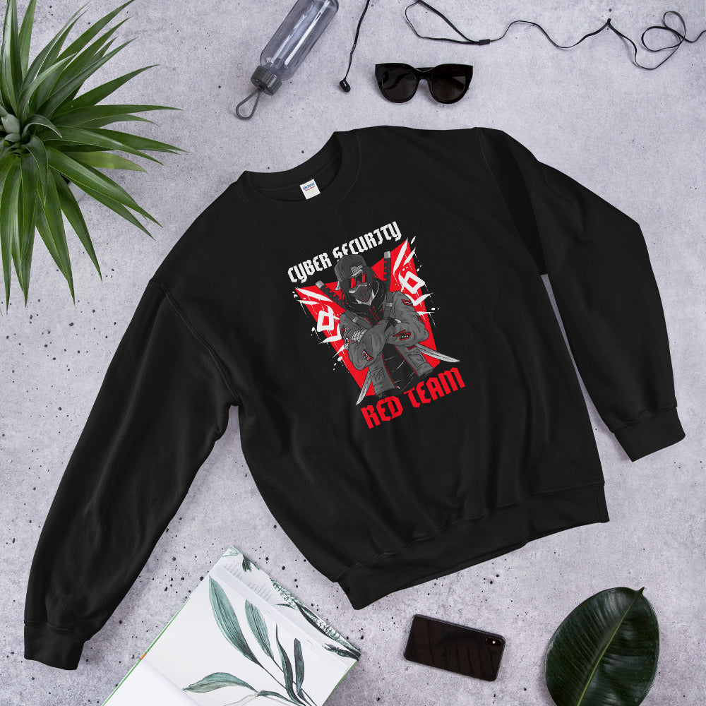 Cyber Security Red Team - Unisex Sweatshirt by DarkByteGear