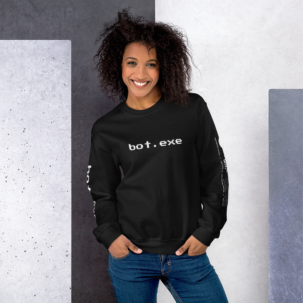 bot.exe - Unisex Sweatshirt by DarkByteGear