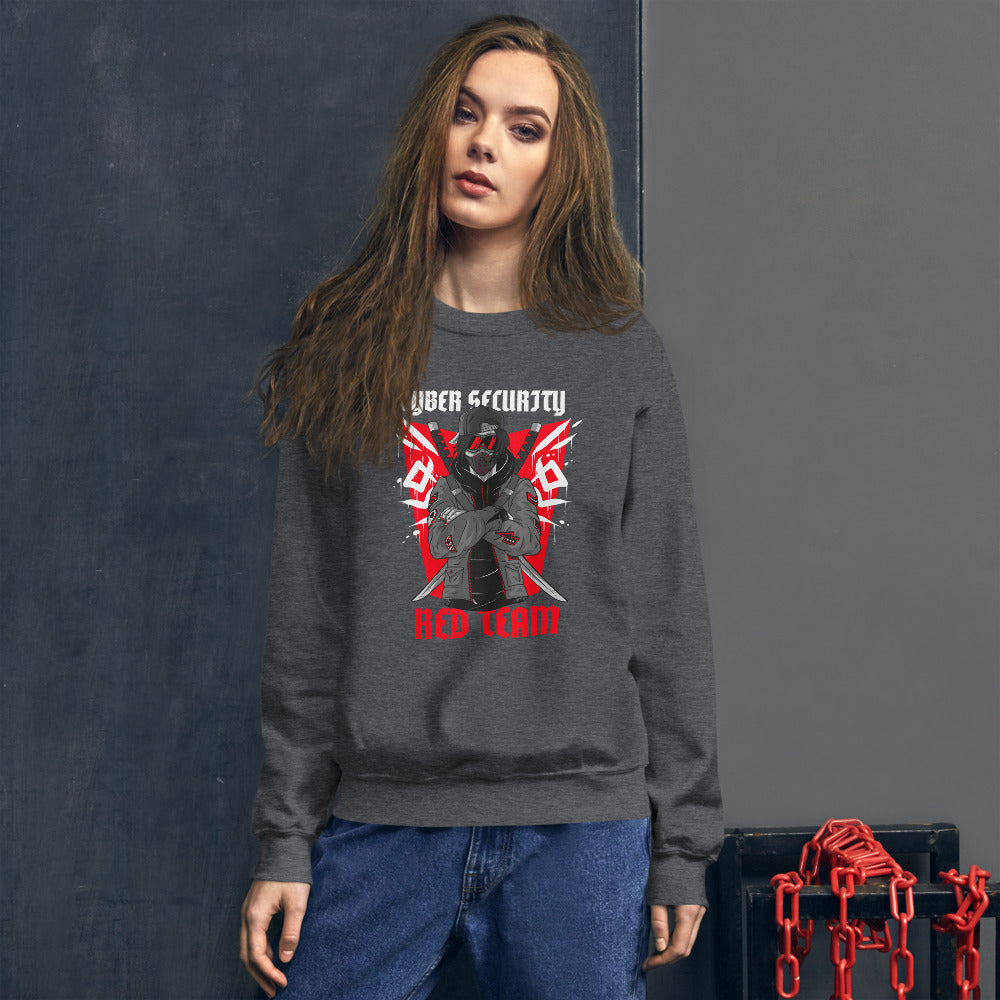 Cyber Security Red Team - Unisex Sweatshirt by DarkByteGear