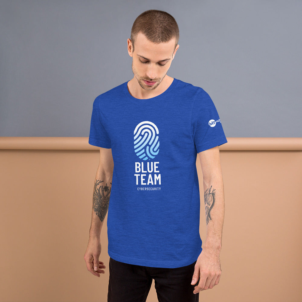 Cyber Security Blue Team v2 - Short-Sleeve Unisex T-Shirt by DarkByteGear