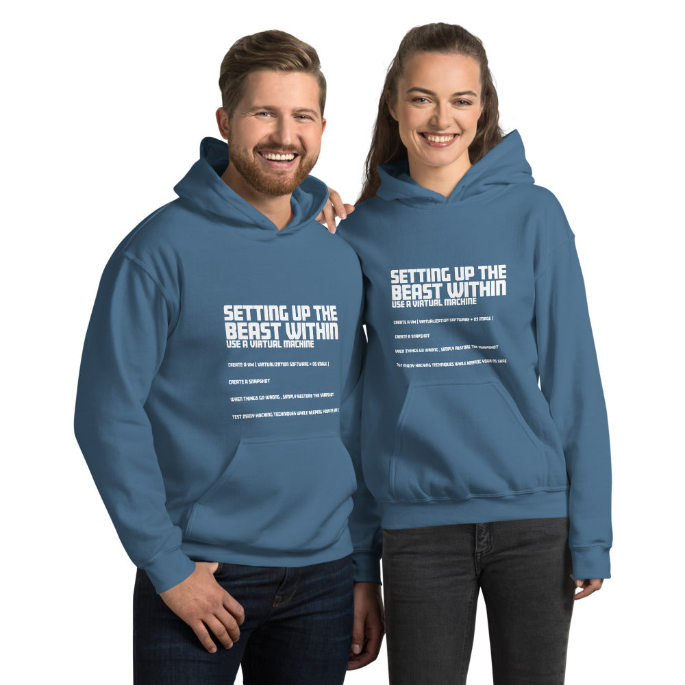 Setting Up the beast within - Unisex Hoodie by DarkByteGear