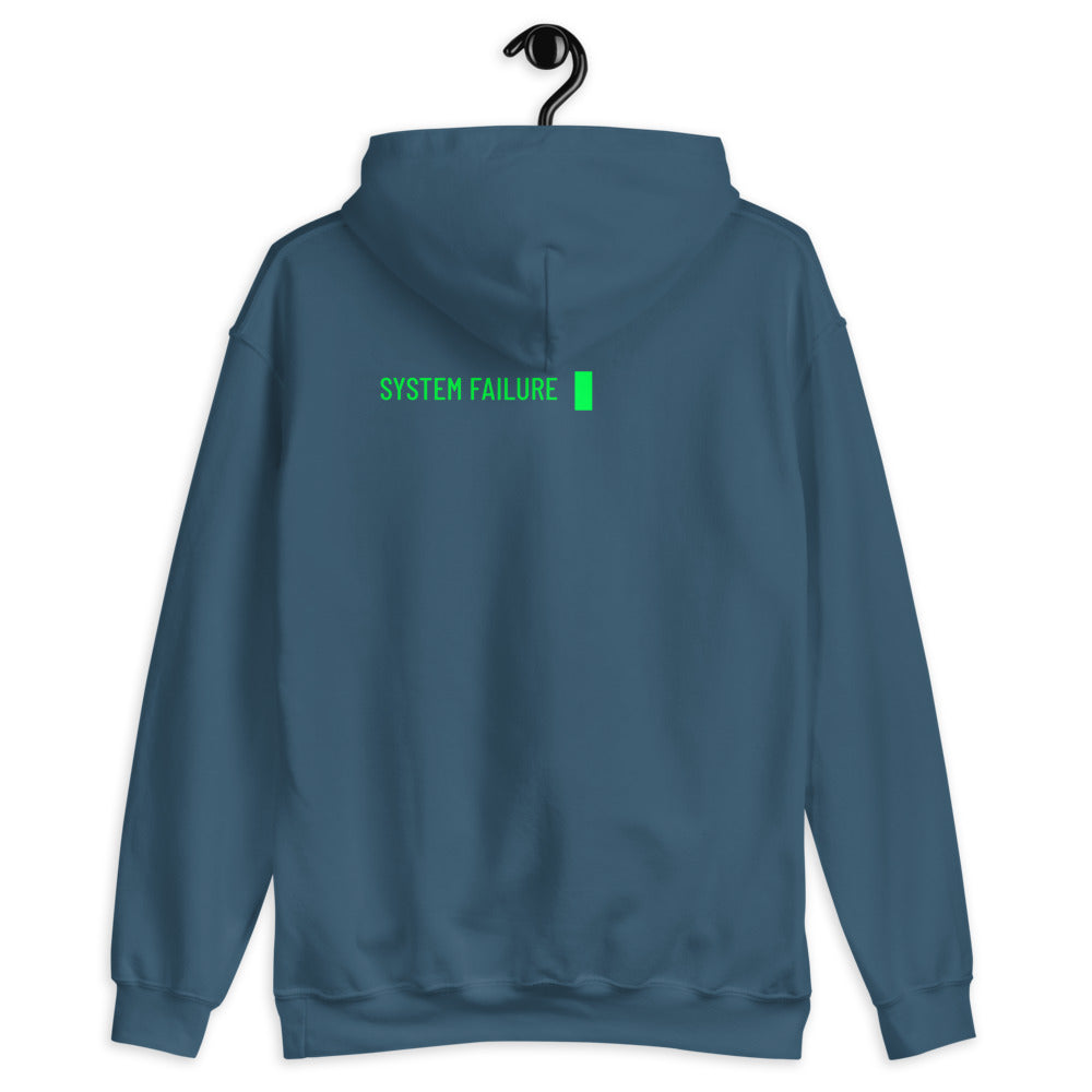 System failure - Unisex Hoodie by DarkByteGear