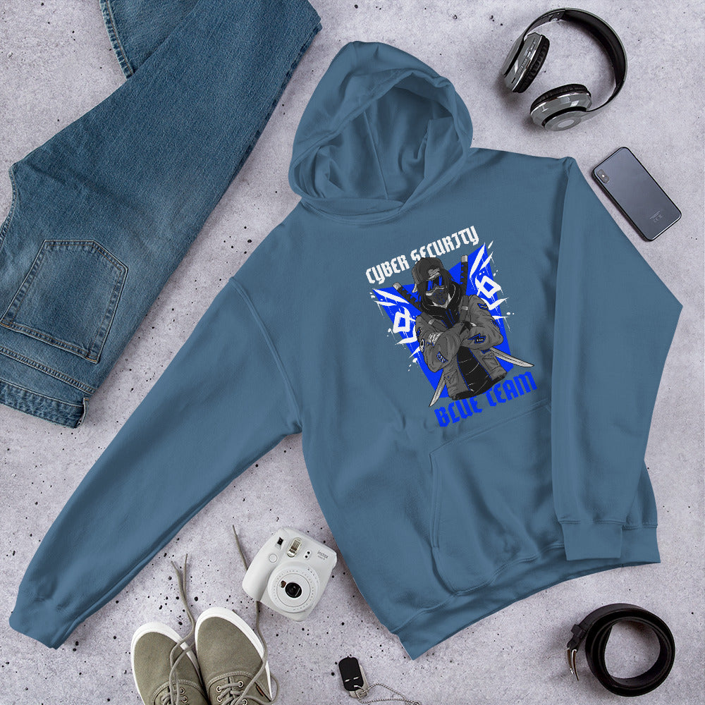 Cyber Security Blue Team V3 - Unisex Hoodie by DarkByteGear