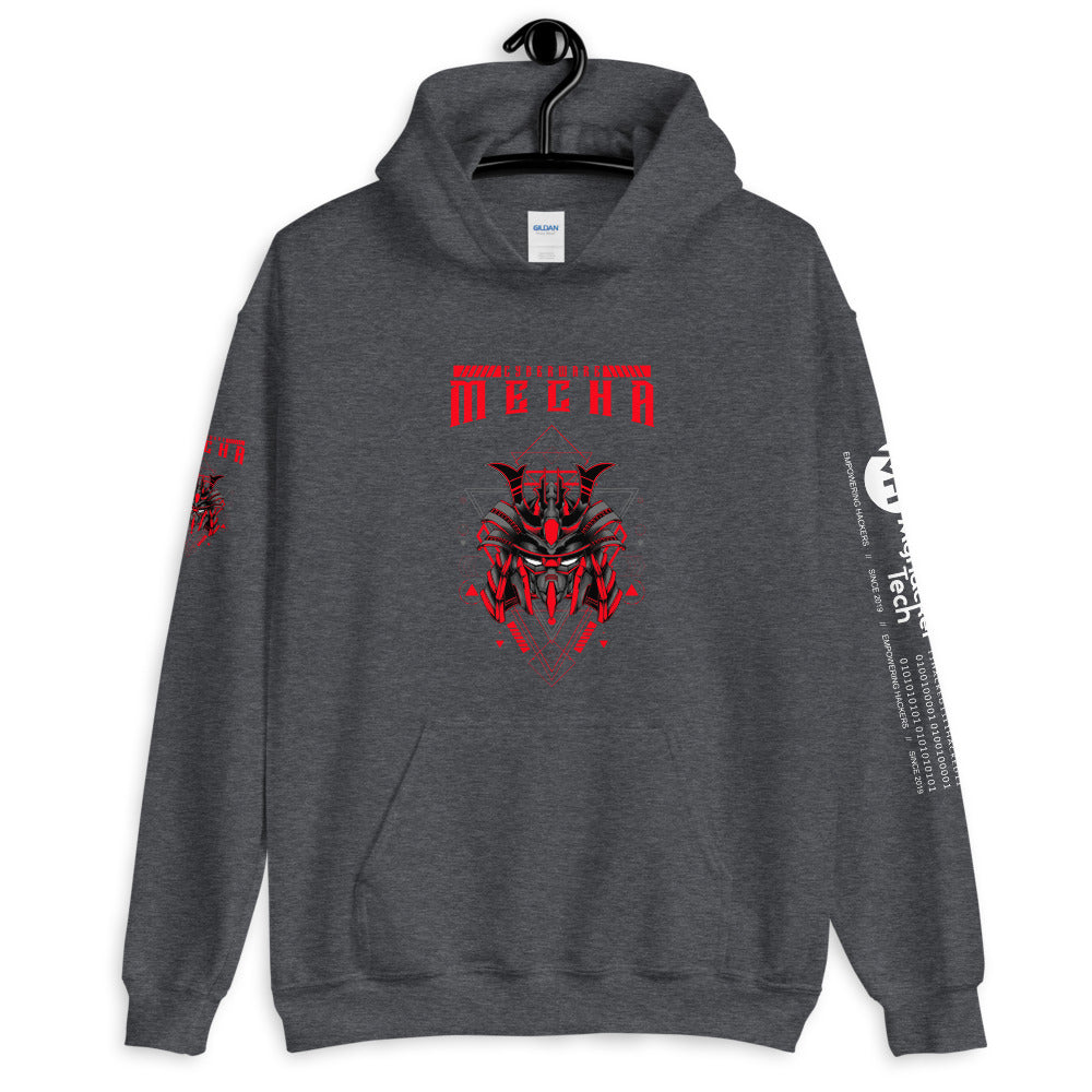 CyberWare Mecha - Unisex Hoodie (all sides print) by DarkByteGear