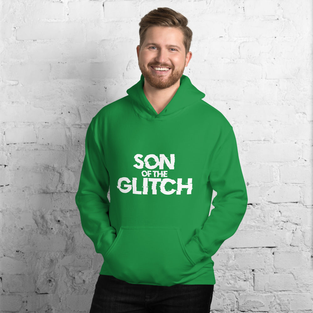 Son of the glitch - Unisex Hoodie by DarkByteGear