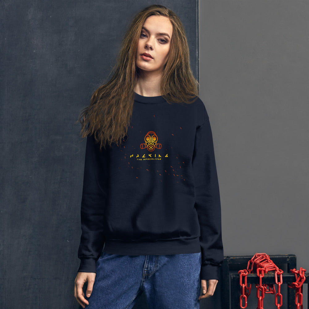 Hacking the Apocalypse - Unisex Sweatshirt by DarkByteGear