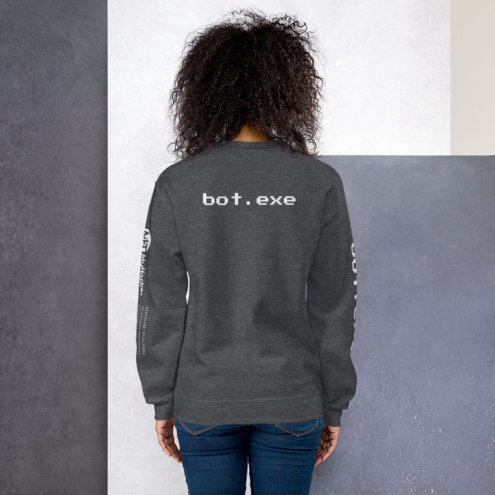 bot.exe - Unisex Sweatshirt by DarkByteGear
