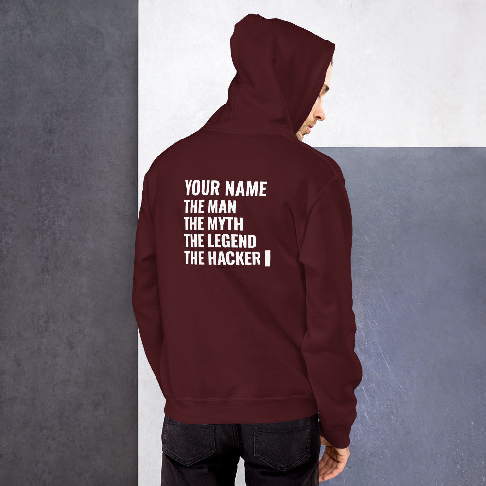 THE LEGEND THE HACKER - Unisex Hoodie by DarkByteGear