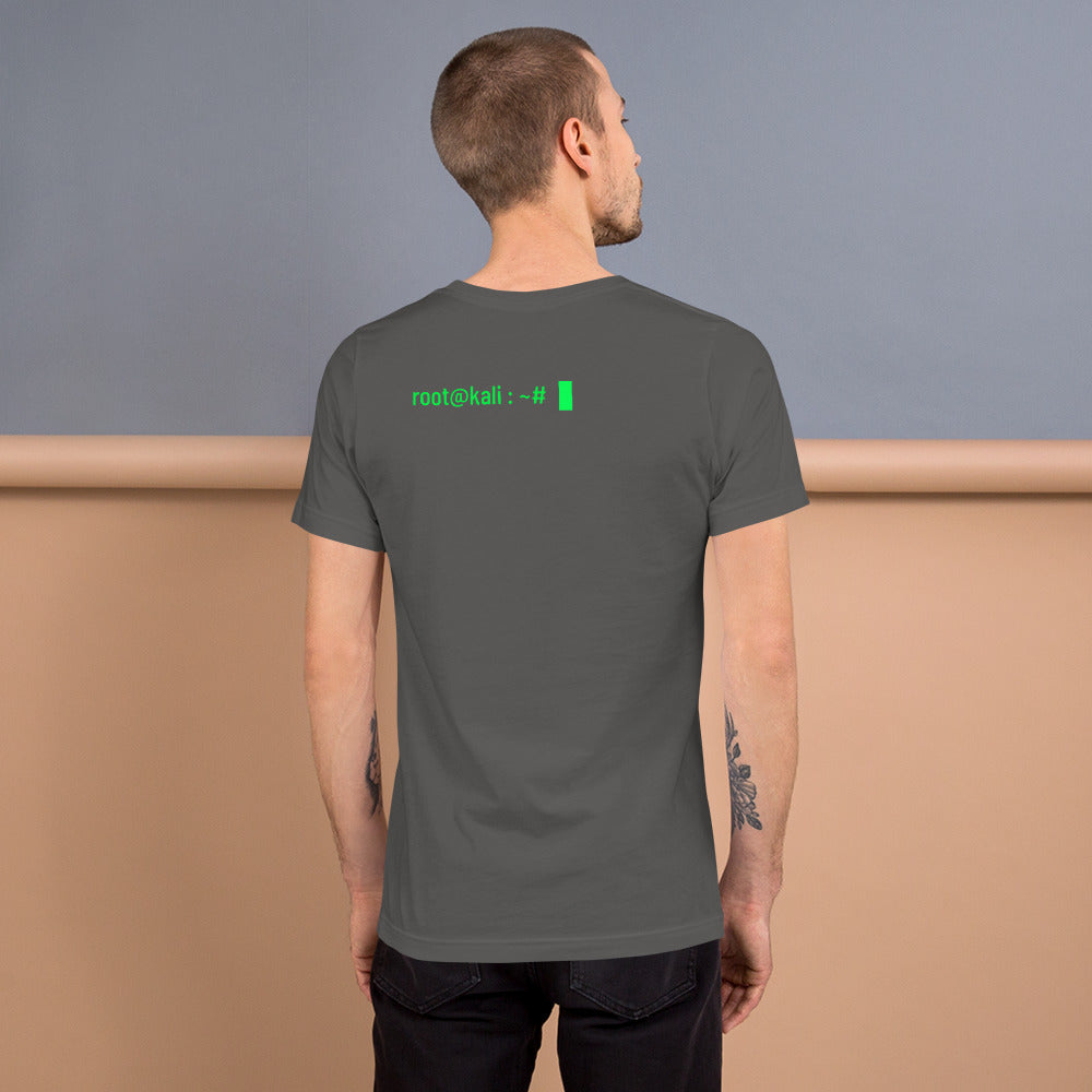 root@kali : ~# - Short-Sleeve Unisex T-Shirt by DarkByteGear