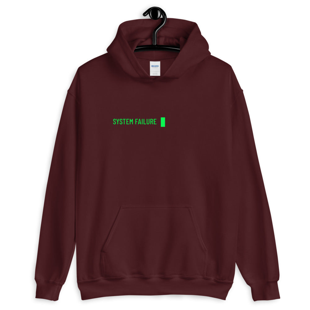 System failure - Unisex Hoodie by DarkByteGear