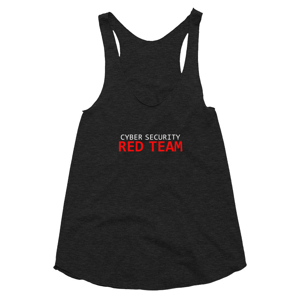 Cyber Security Red Team - Women's Tri-Blend Racerback Tank by DarkByteGear