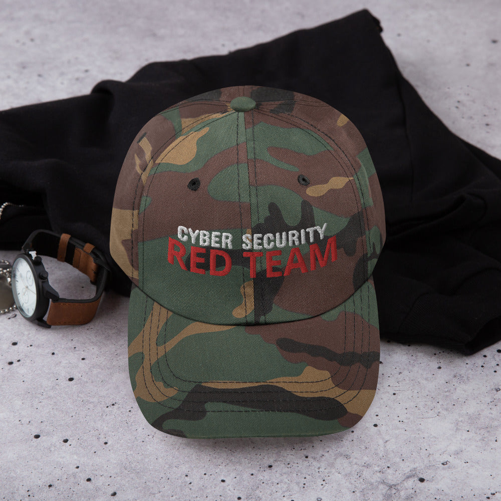 Cyber Security Red Team - Dad hat by DarkByteGear