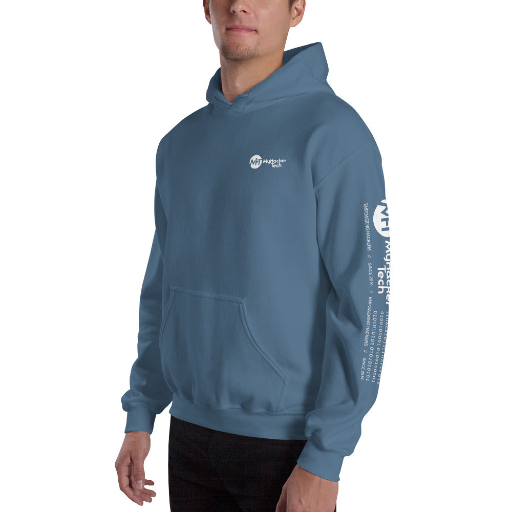 stay at at home, wear a mask v2 - Unisex Hoodie (with all sides design) by DarkByteGear