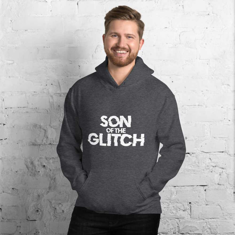 Son of the glitch - Unisex Hoodie by DarkByteGear