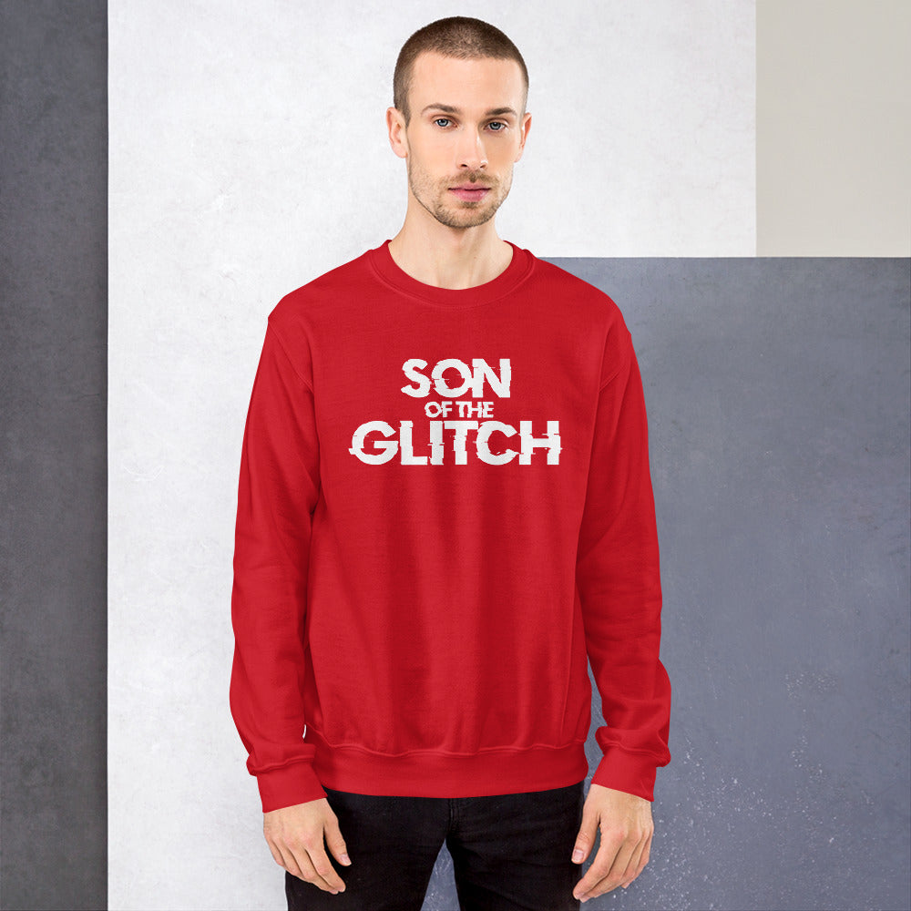 Son of the glitch - Unisex Sweatshirt by DarkByteGear