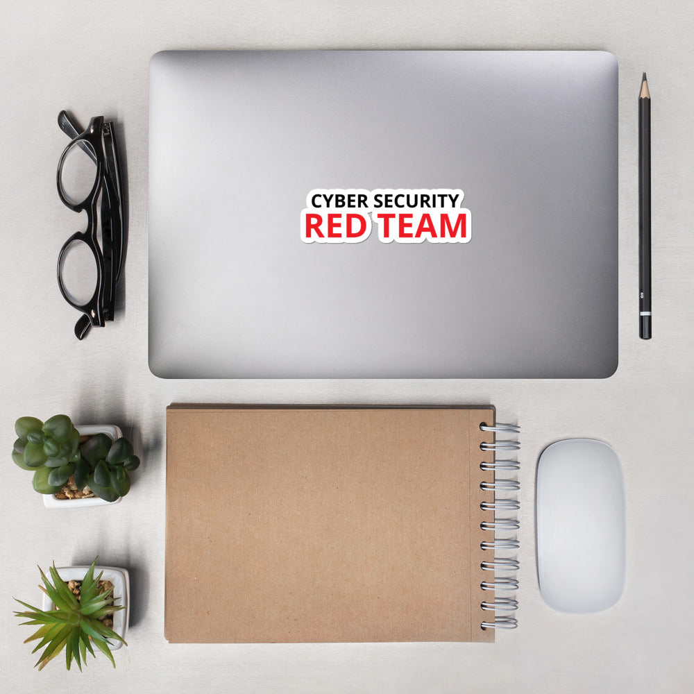 Cyber Security Red Team - Bubble-free stickers by DarkByteGear