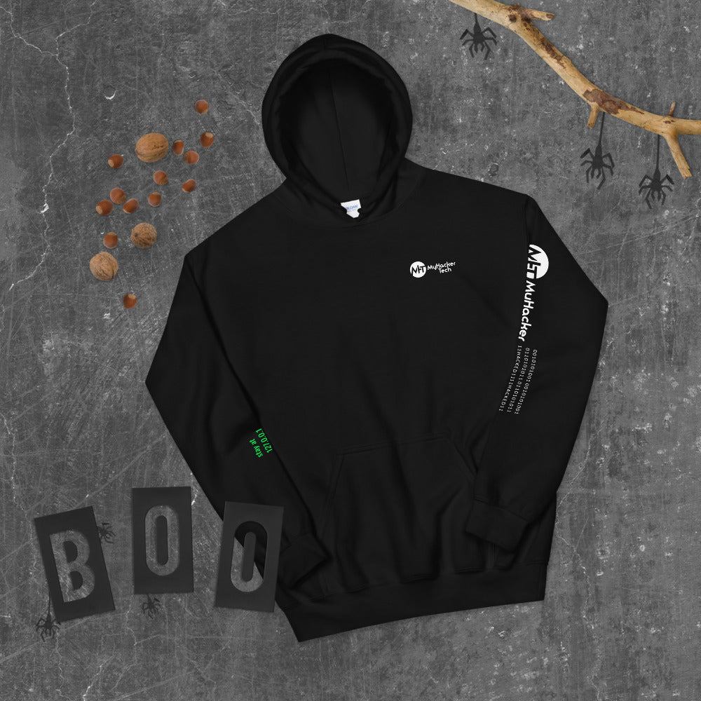 stay at at home, wear a mask v2 - Unisex Hoodie (with all sides design) by DarkByteGear