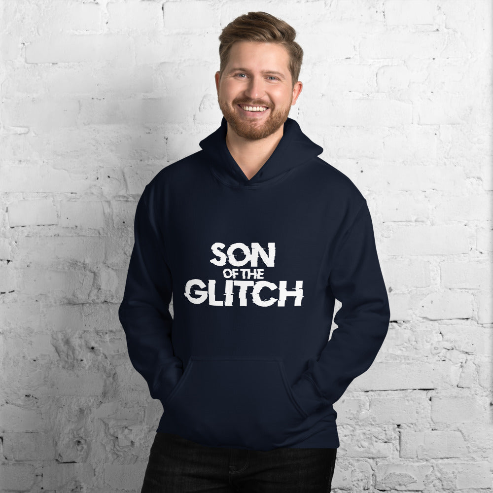 Son of the glitch - Unisex Hoodie by DarkByteGear