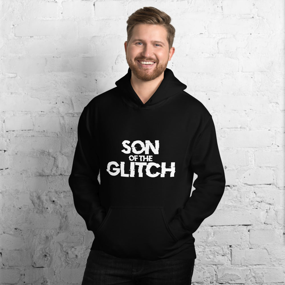 Son of the glitch - Unisex Hoodie by DarkByteGear