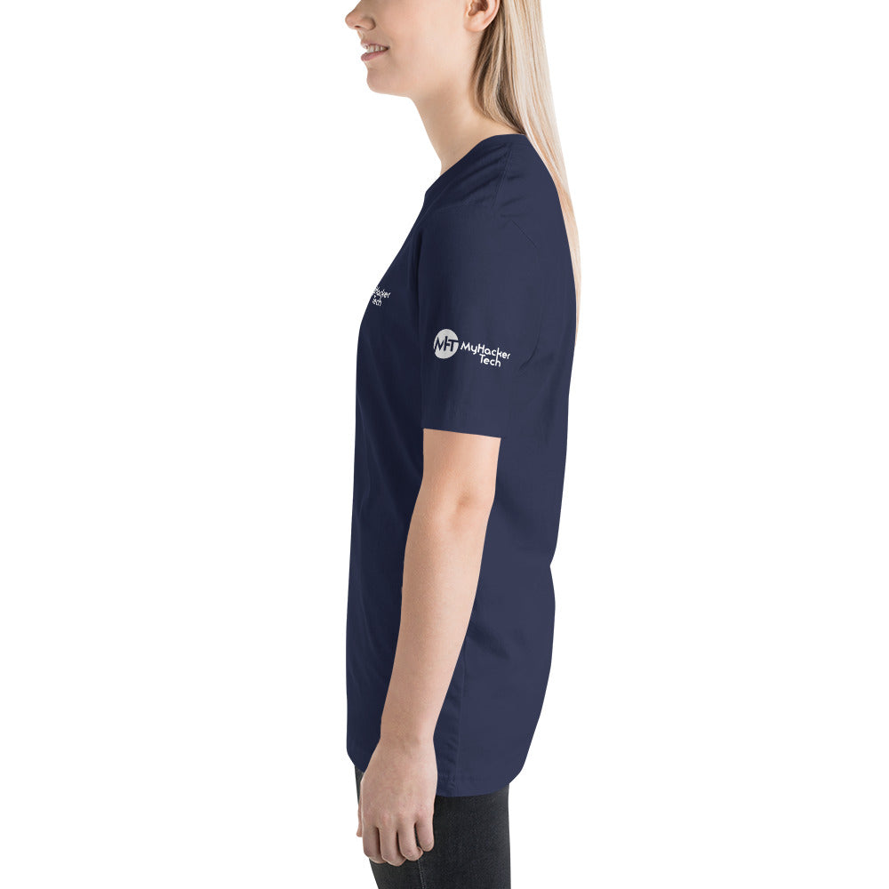 // no comment - Short-Sleeve Unisex T-Shirt (with all sides design) by DarkByteGear