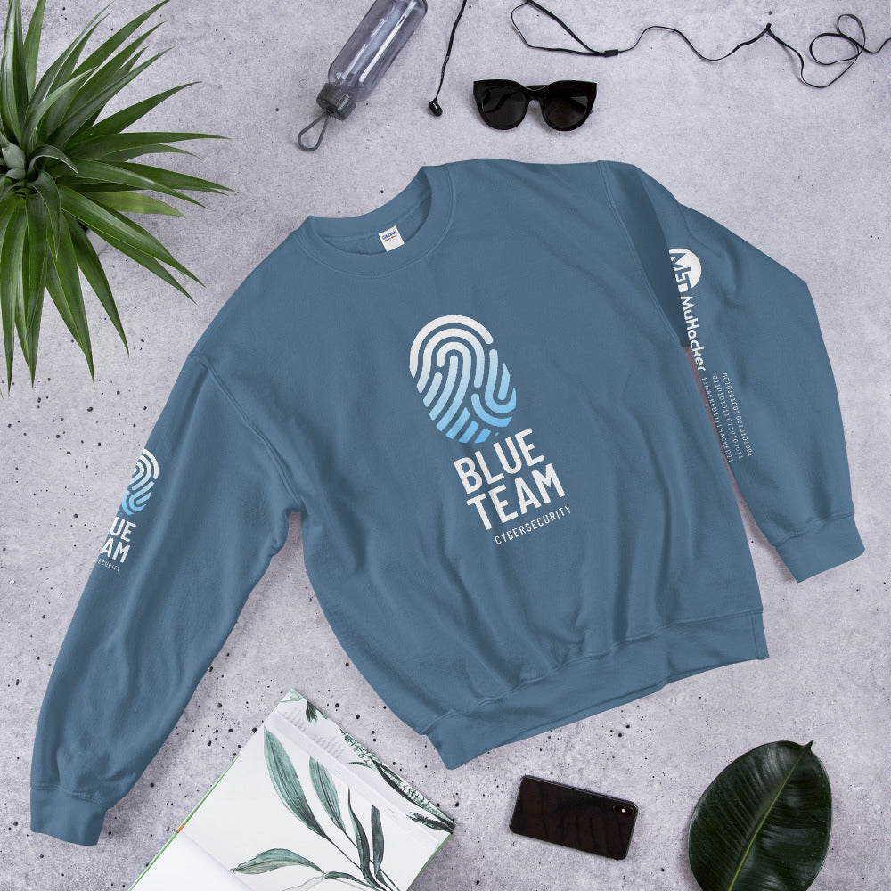 Cyber Security Blue Team v2 - Unisex Sweatshirt by DarkByteGear