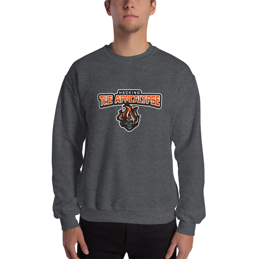 Hacking the apocalypse - Unisex Sweatshirt by DarkByteGear