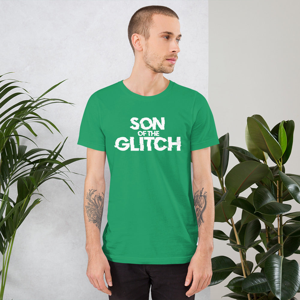 Son of the glitch - Short-Sleeve Unisex T-Shirt by DarkByteGear