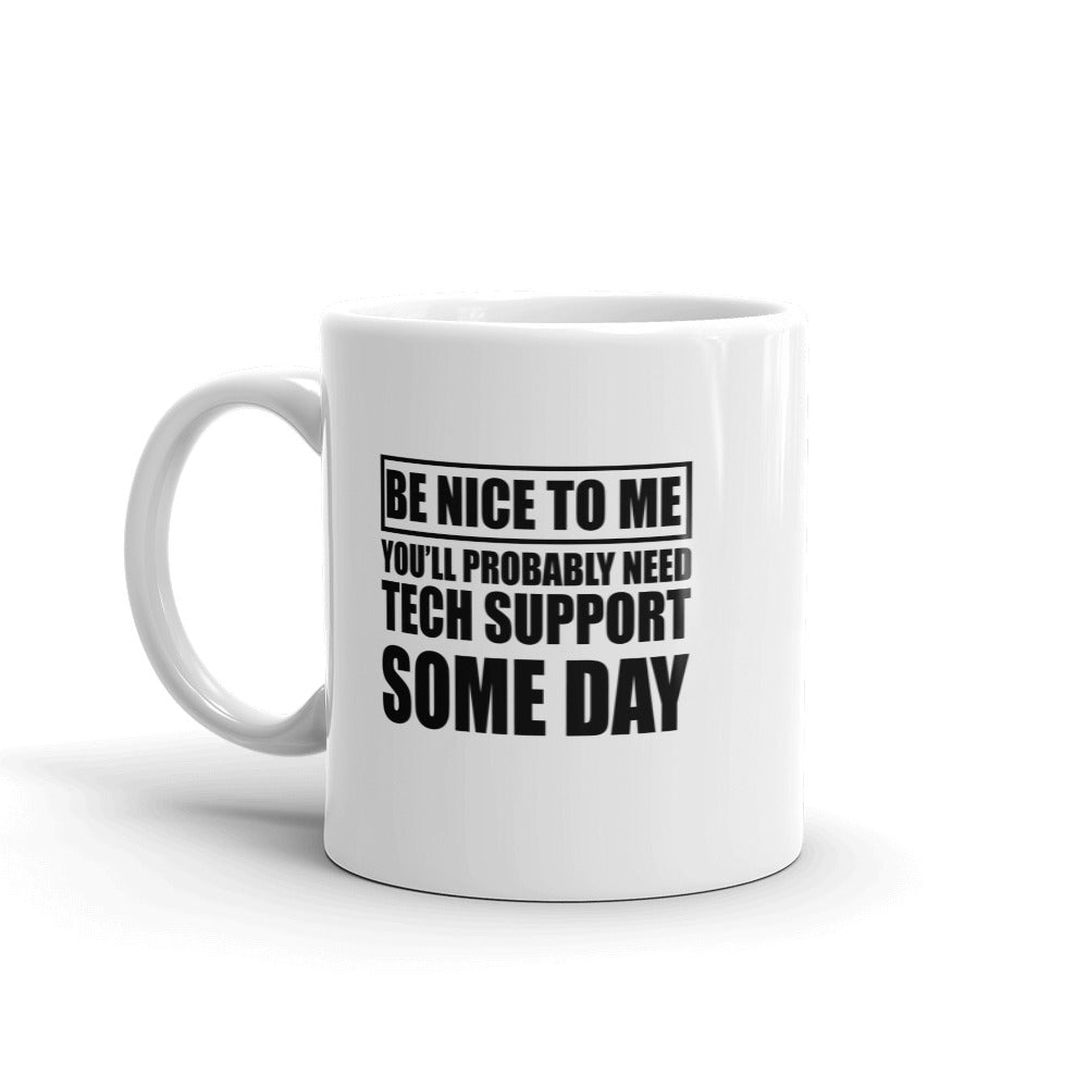 Be nice to me - Mug by DarkByteGear