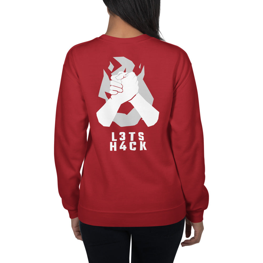 L3ts H4ck - Unisex Sweatshirt by DarkByteGear