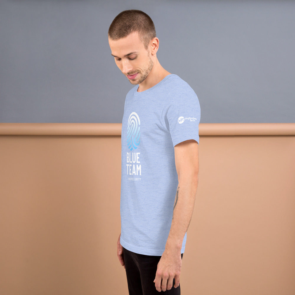 Cyber Security Blue Team v2 - Short-Sleeve Unisex T-Shirt by DarkByteGear