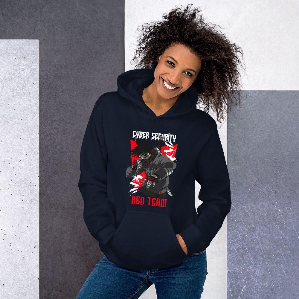 Cyber Security Red Team V1 - Unisex Hoodie by DarkByteGear