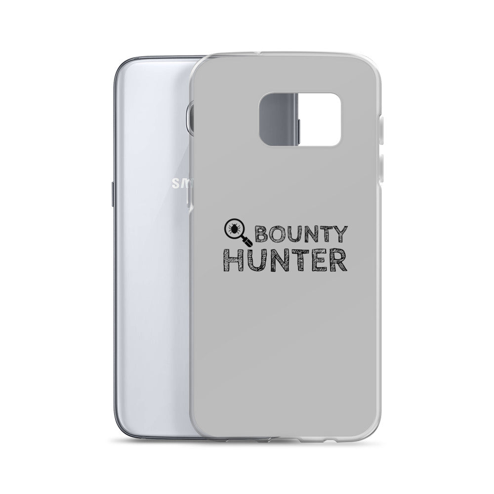 Bug bounty hunter - Samsung Case (black text) by DarkByteGear