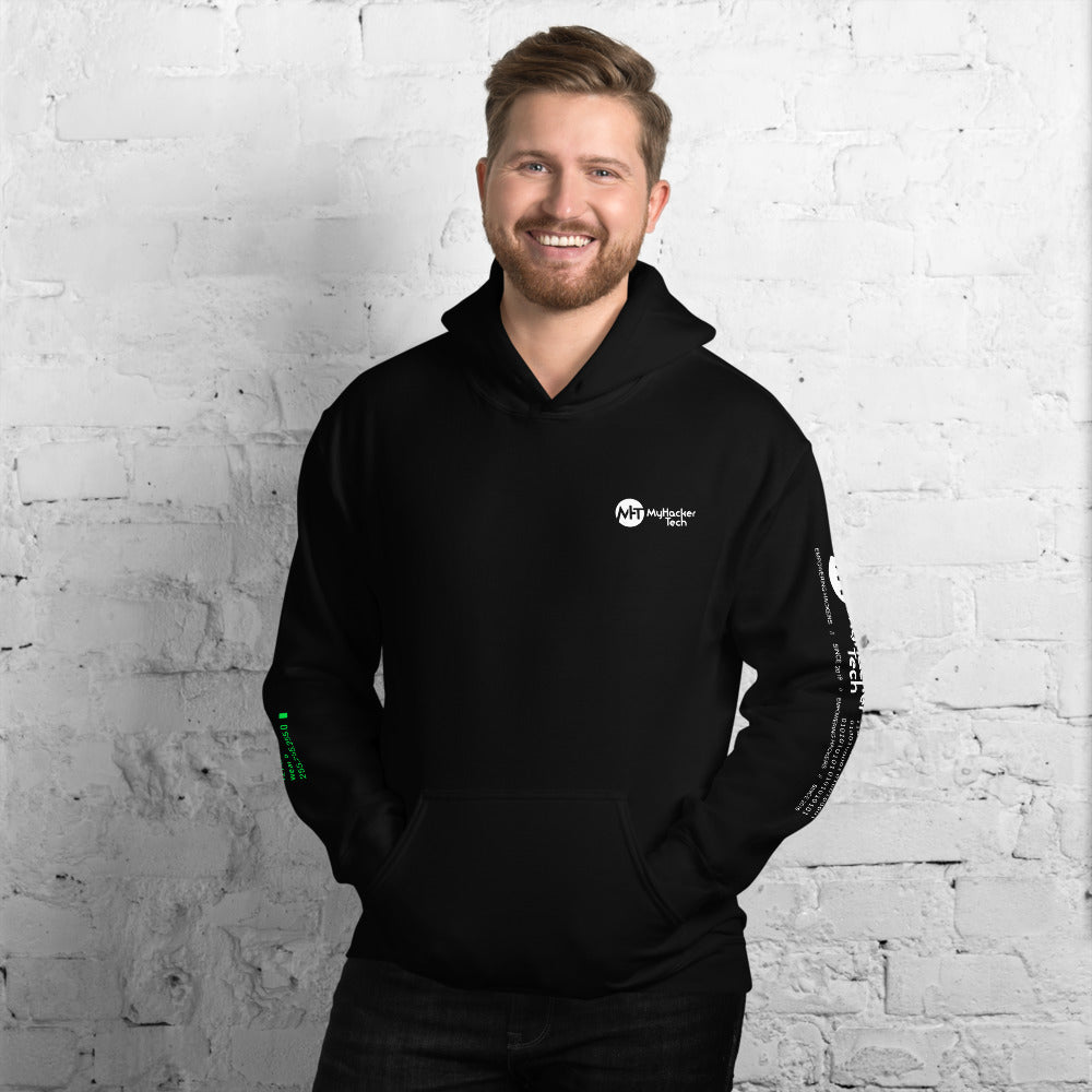 stay at at home, wear a mask v2 - Unisex Hoodie (with all sides design) by DarkByteGear