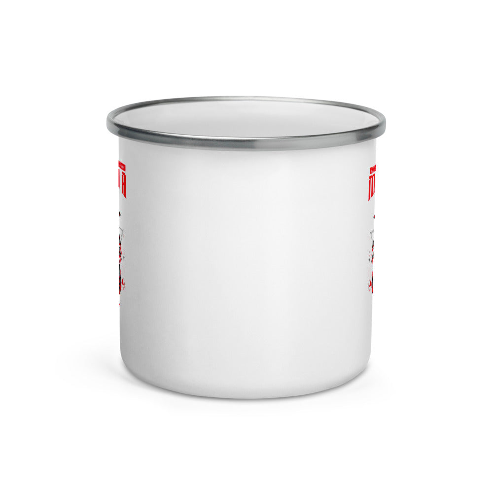 CyberWare Mecha - Enamel Mug by DarkByteGear