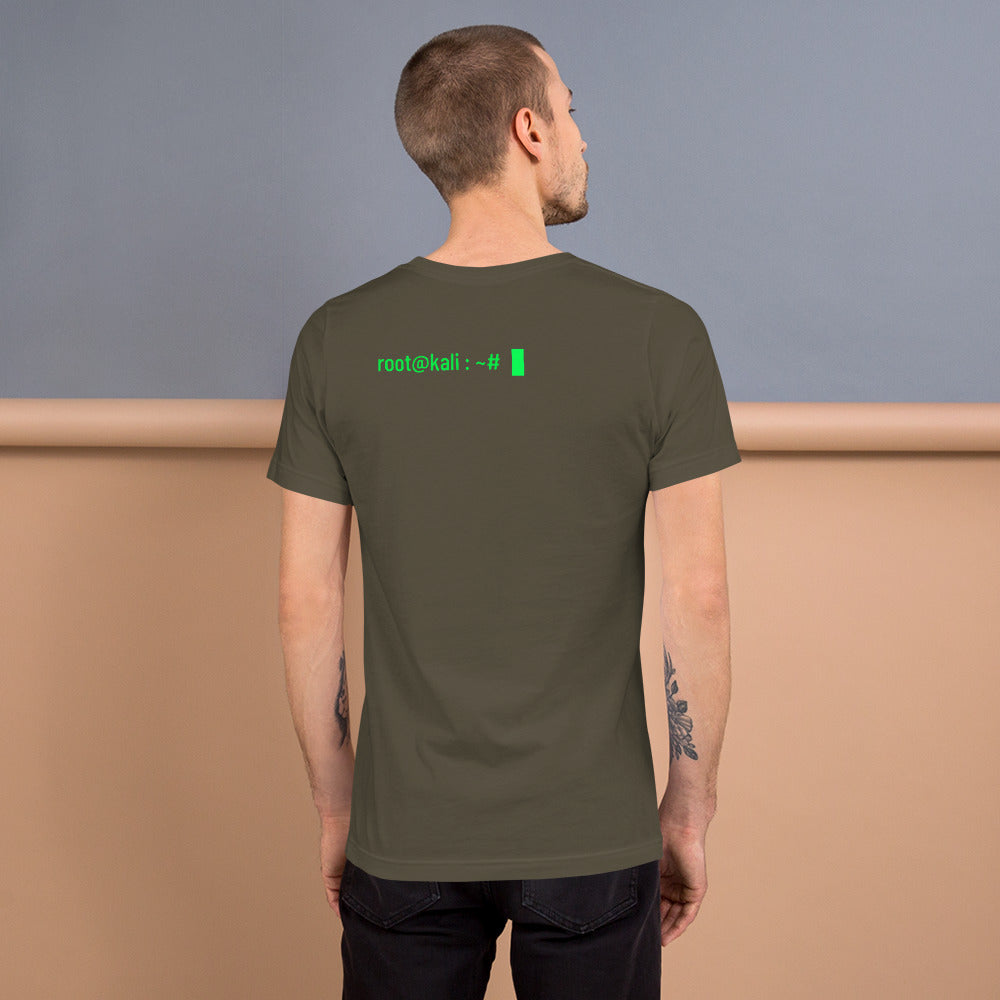 root@kali : ~# - Short-Sleeve Unisex T-Shirt by DarkByteGear