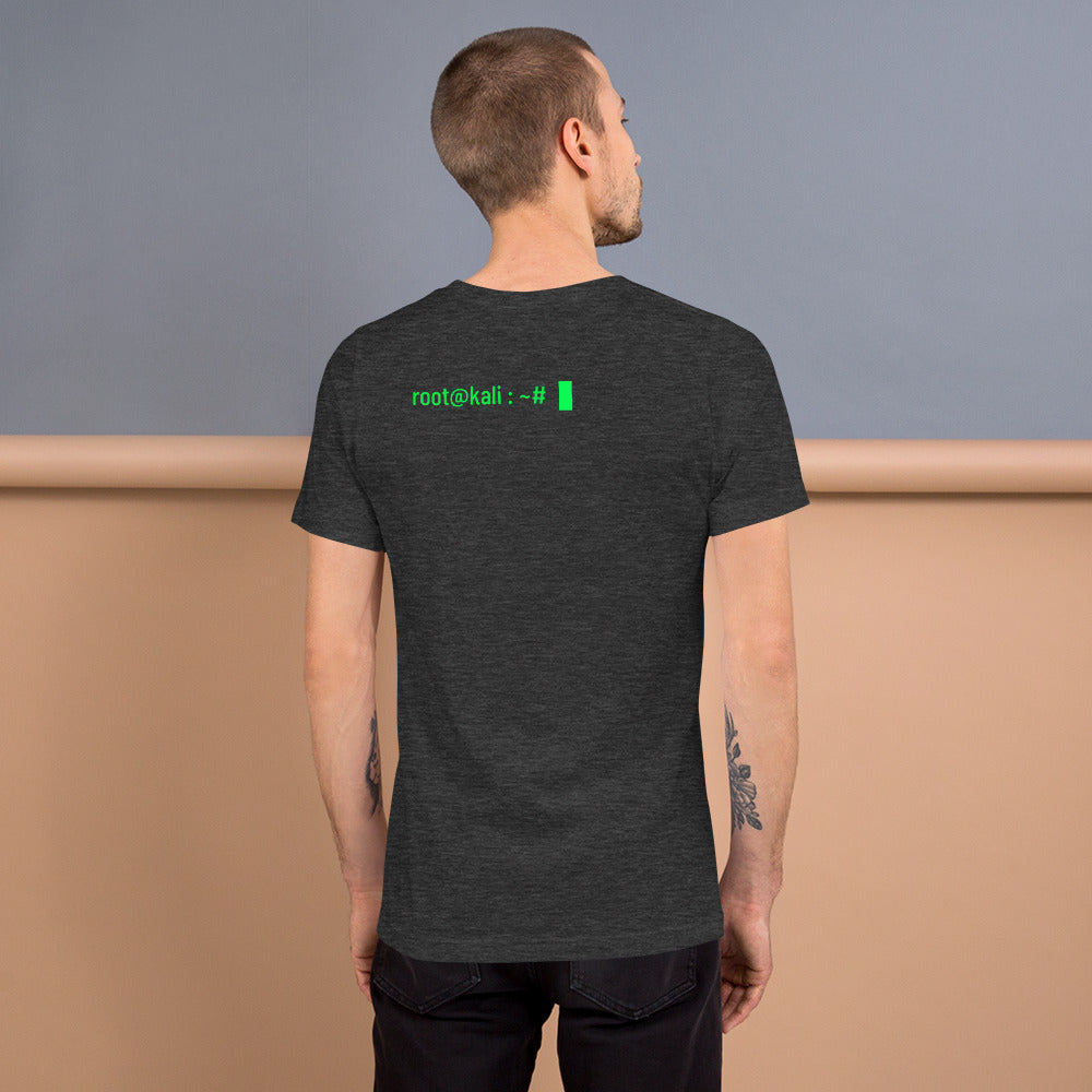root@kali : ~# - Short-Sleeve Unisex T-Shirt by DarkByteGear