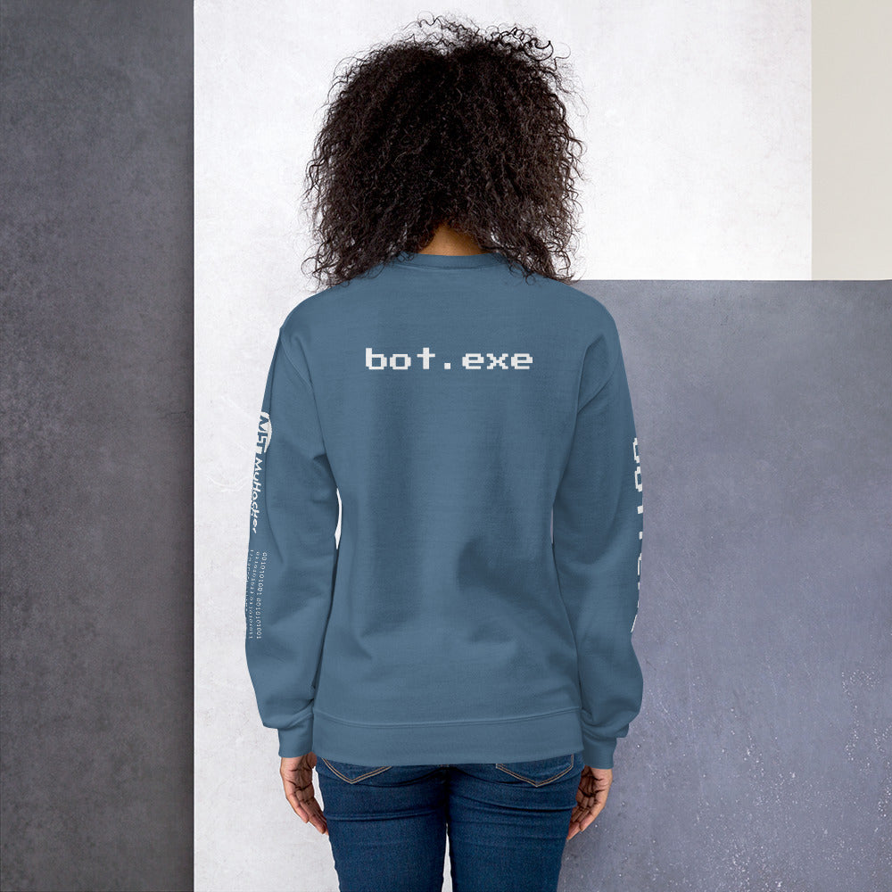bot.exe - Unisex Sweatshirt by DarkByteGear