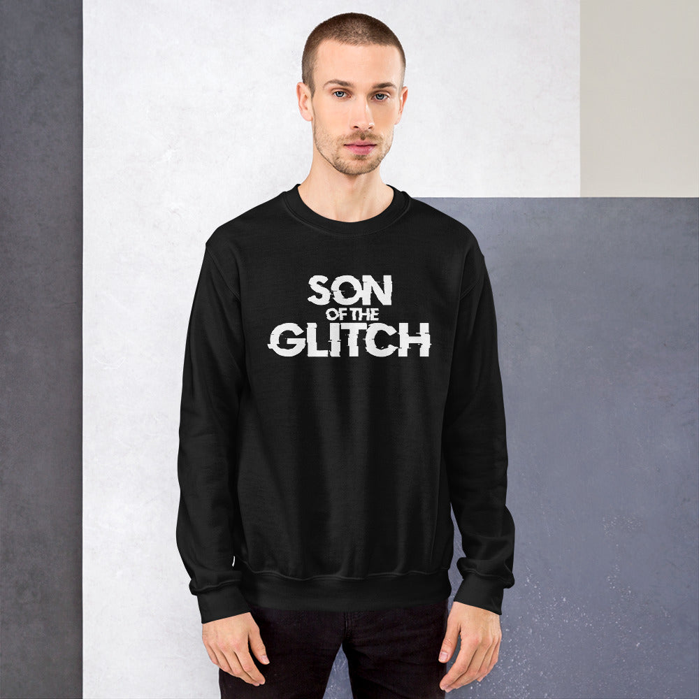 Son of the glitch - Unisex Sweatshirt by DarkByteGear