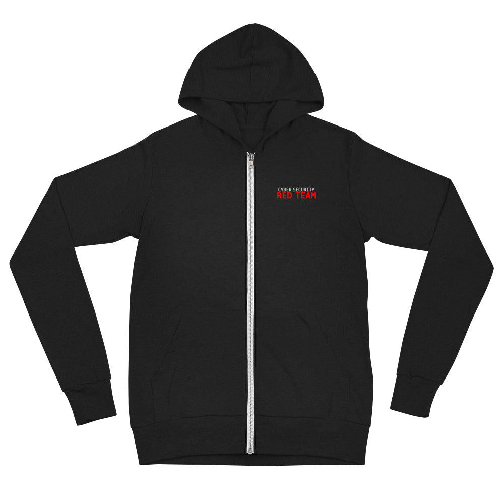 Cyber Security Red Team - Unisex zip hoodie by DarkByteGear