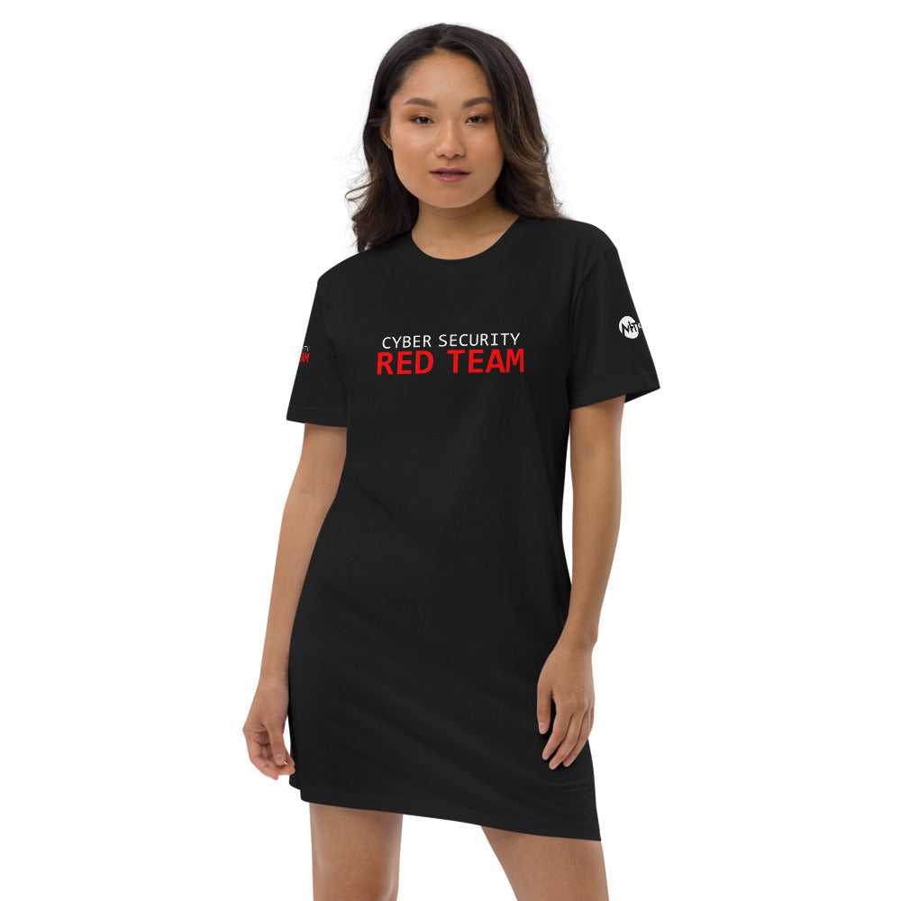 Cyber Security Red Team - Organic cotton t-shirt dress by DarkByteGear