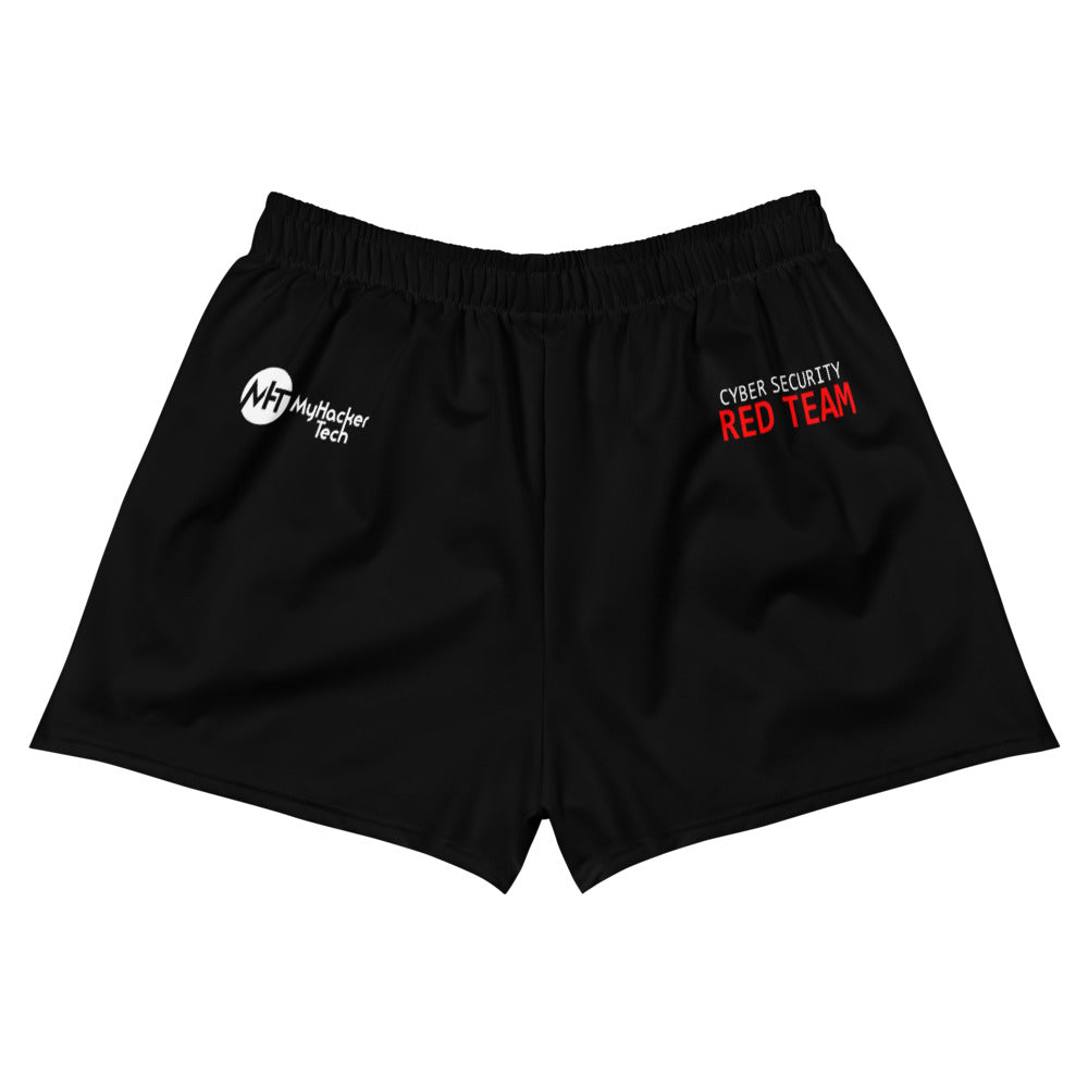 Cyber Security Red Team - Women's Athletic Short Shorts by DarkByteGear
