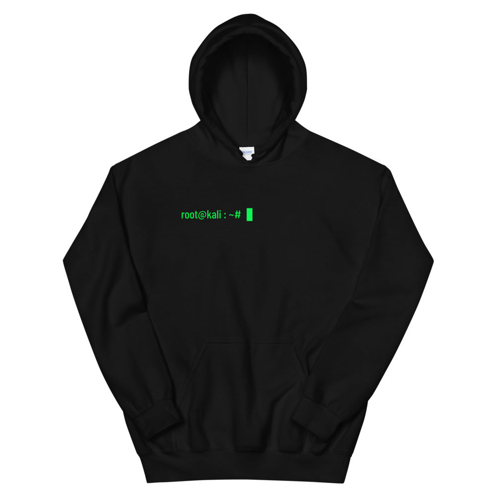 root@kali : ~# - Unisex Hoodie by DarkByteGear