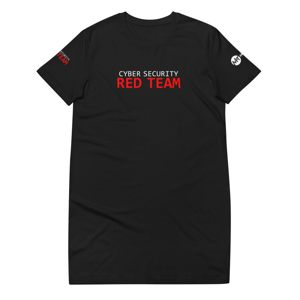 Cyber Security Red Team - Organic cotton t-shirt dress by DarkByteGear
