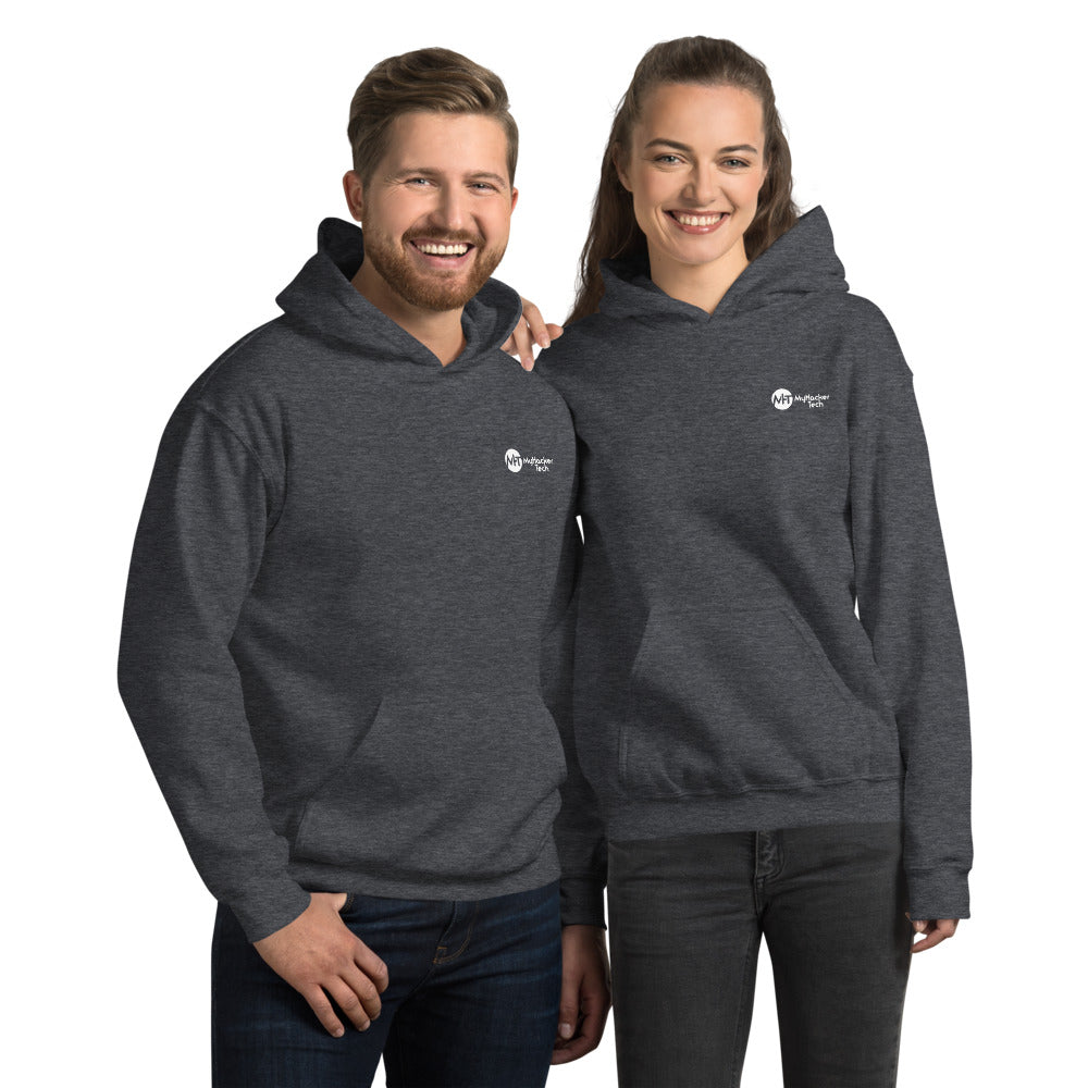 // no comment - Unisex Hoodie (with back design) by DarkByteGear