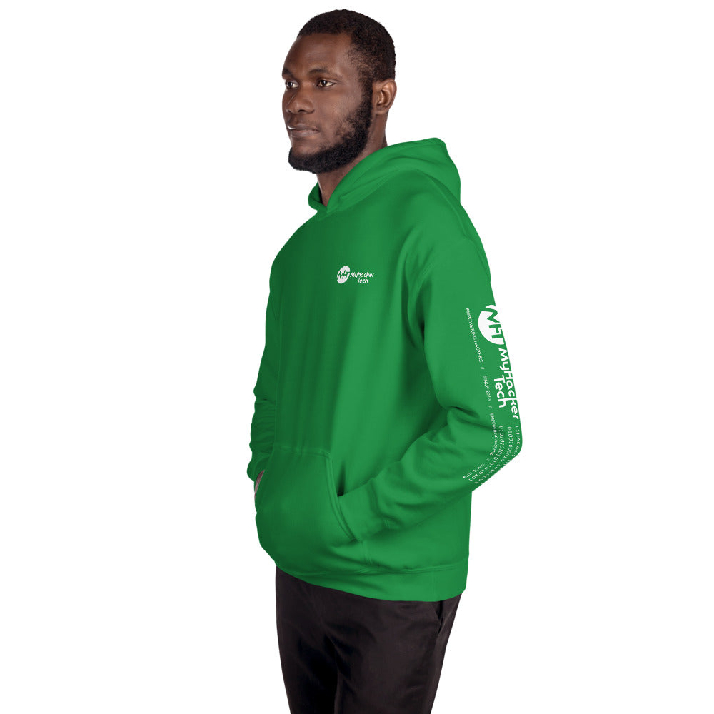 volunteer penetration tester - Unisex Hoodie (with all sides designs) by DarkByteGear