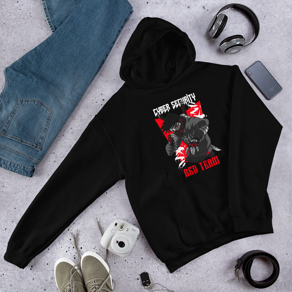 Cyber Security Red Team V1 - Unisex Hoodie by DarkByteGear
