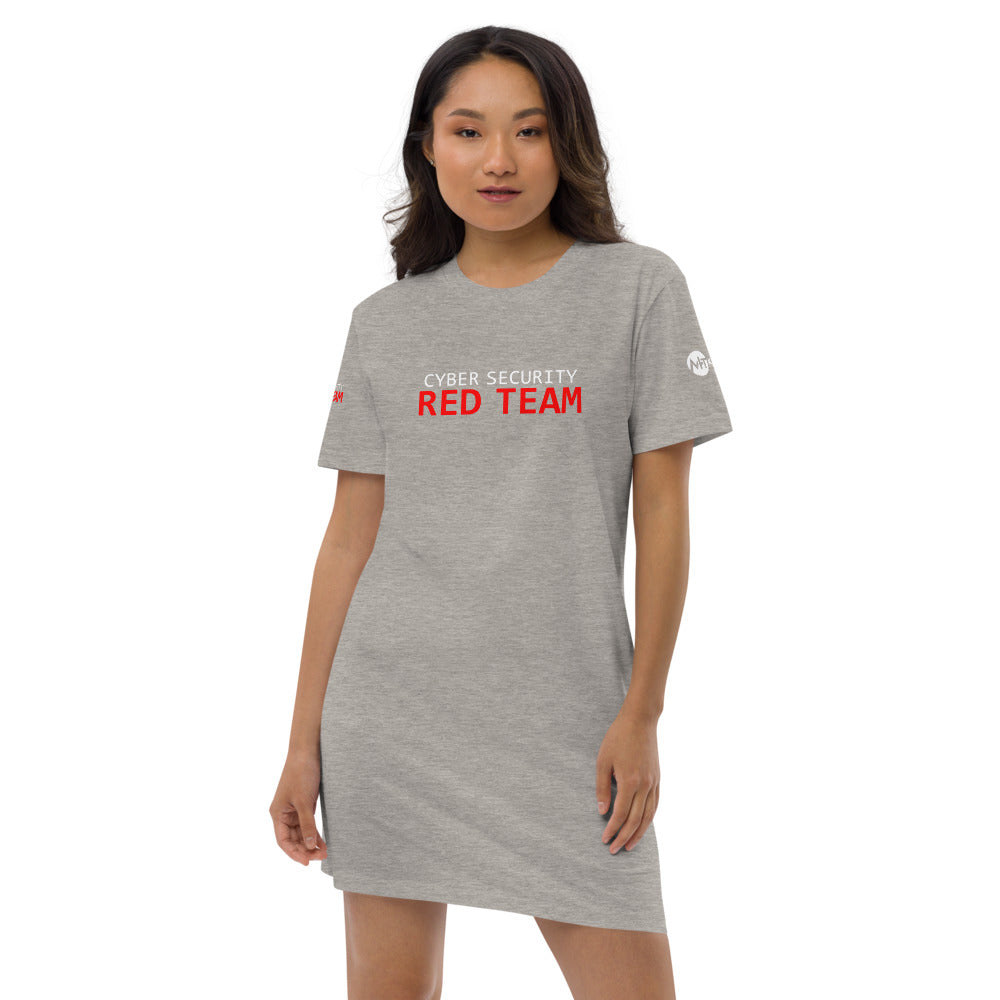 Cyber Security Red Team - Organic cotton t-shirt dress by DarkByteGear
