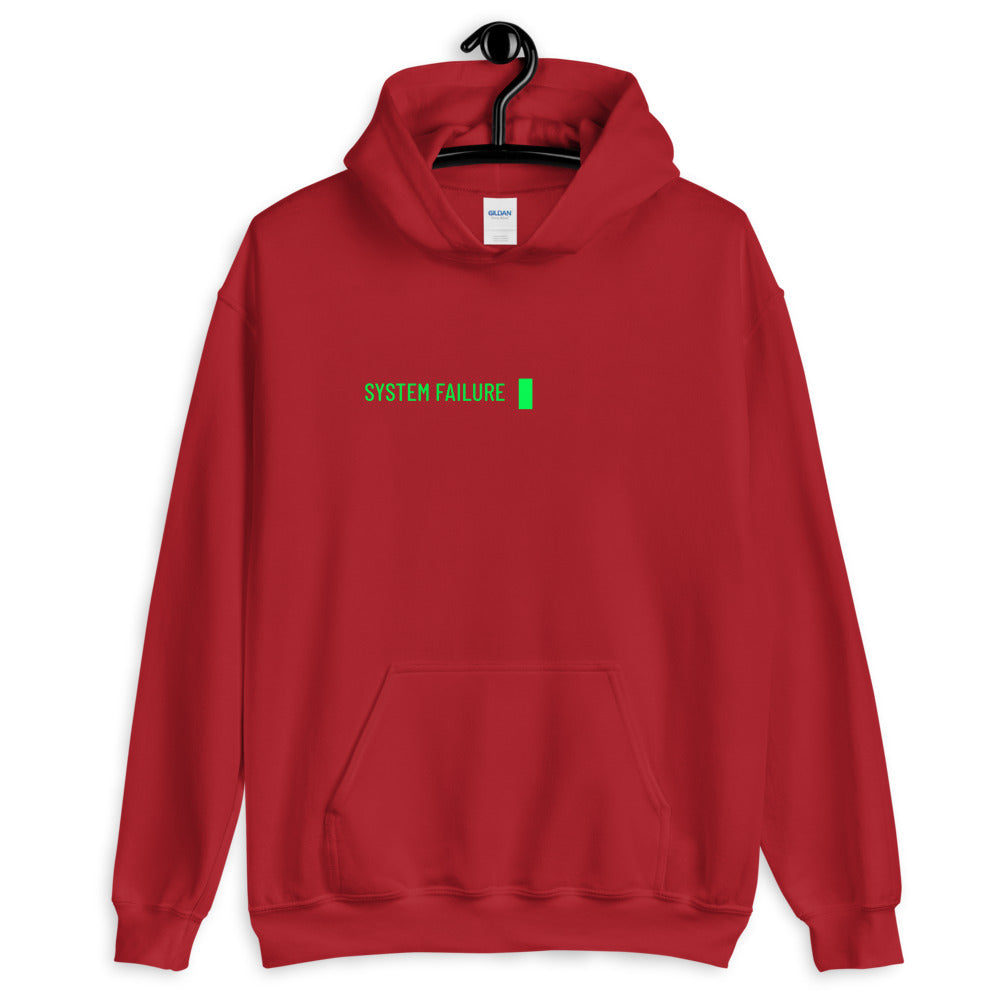 System failure - Unisex Hoodie by DarkByteGear